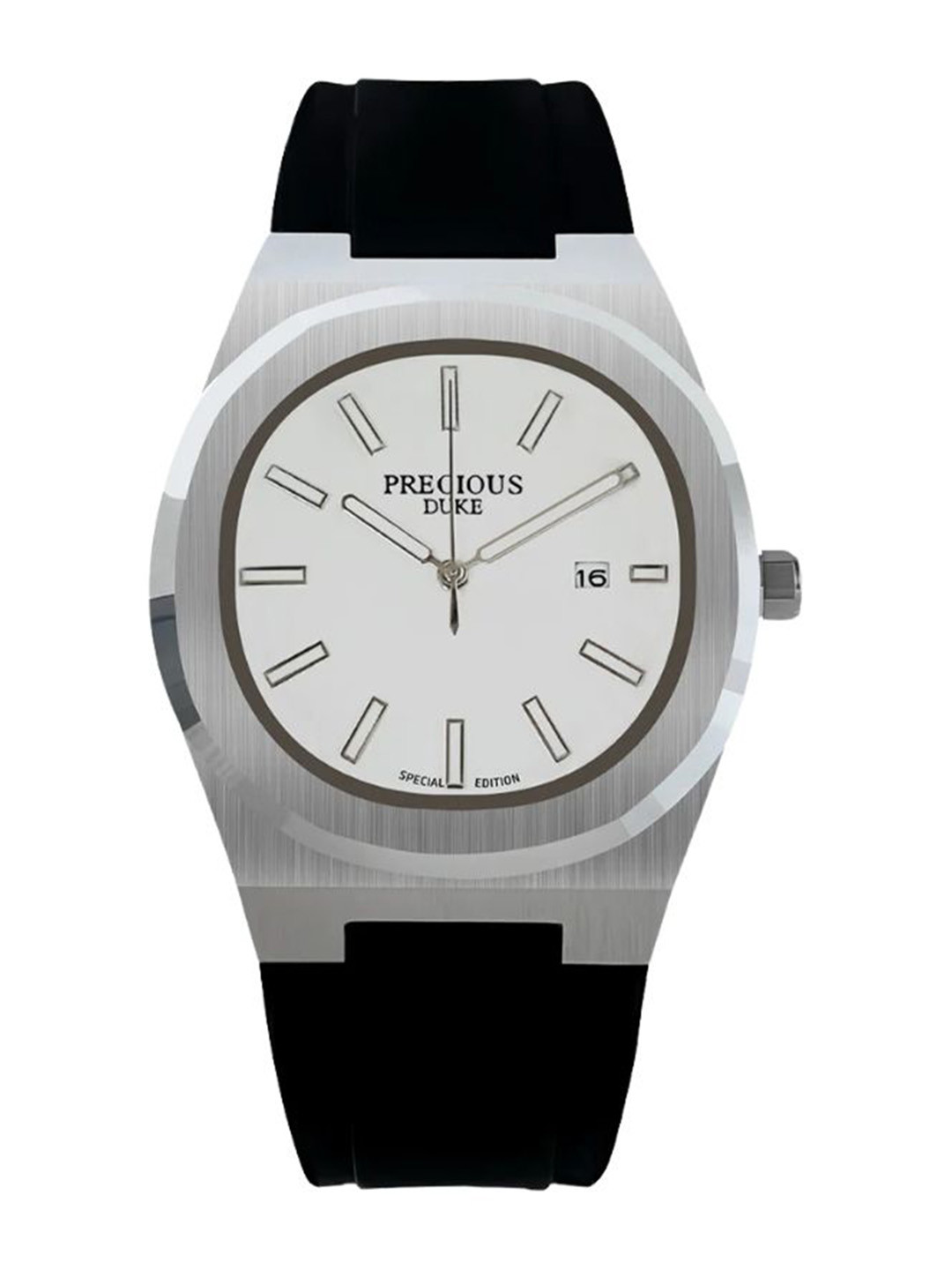 Precious Duke Unisex Solid Dial & Silicon Straps Analogue Watch WTH_858478706745_PD