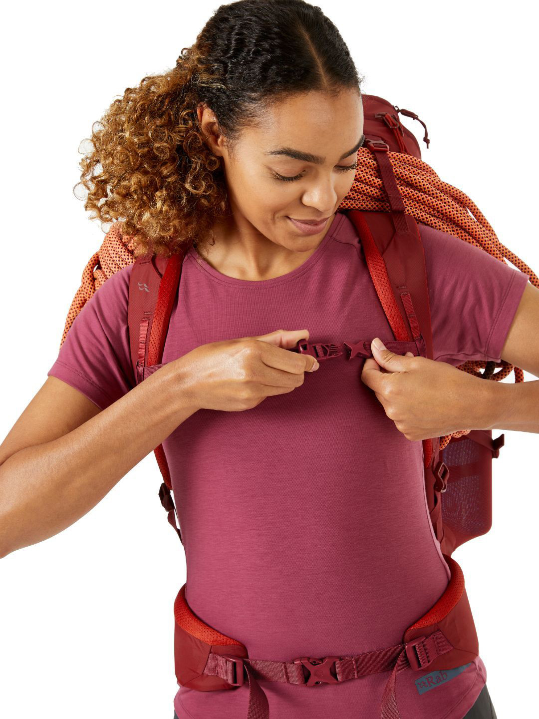 Rab Unisex Padded Backpack with Compression Straps