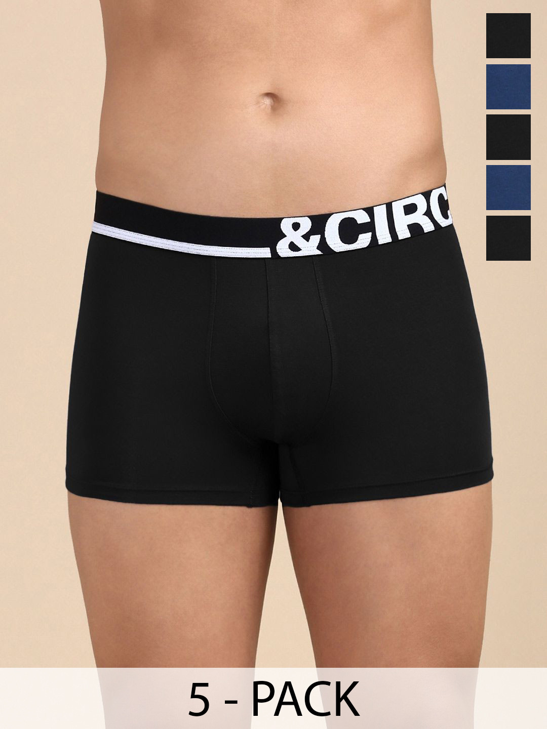 &CIRCUS Pack Of 5 Airsoft Short Trunks