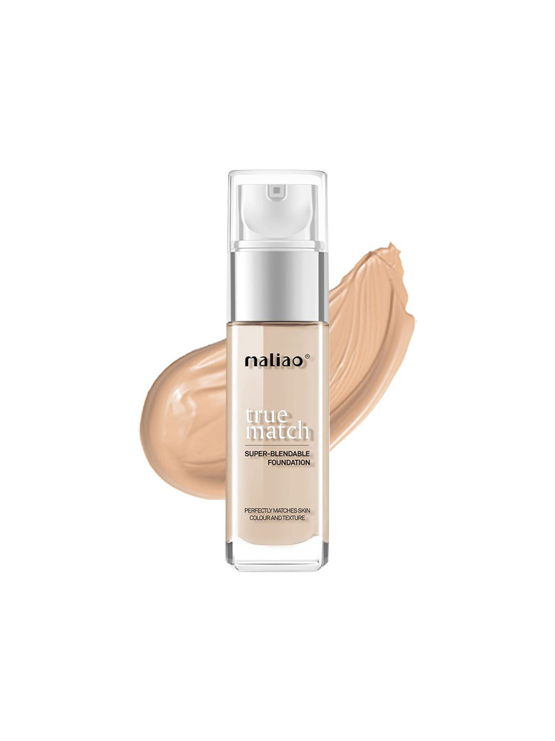 Maliao True Match Super Blendable Foundation  - 30 ml - Natural Nude 04