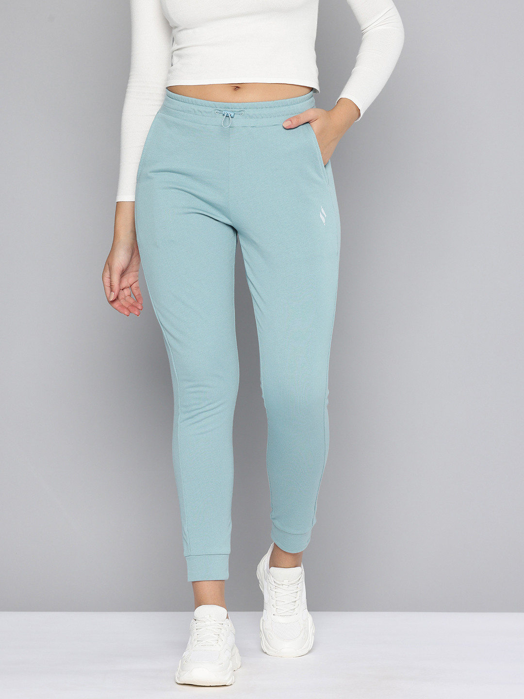 Skechers Women Cropped Basic Fit Jogger Track Pants