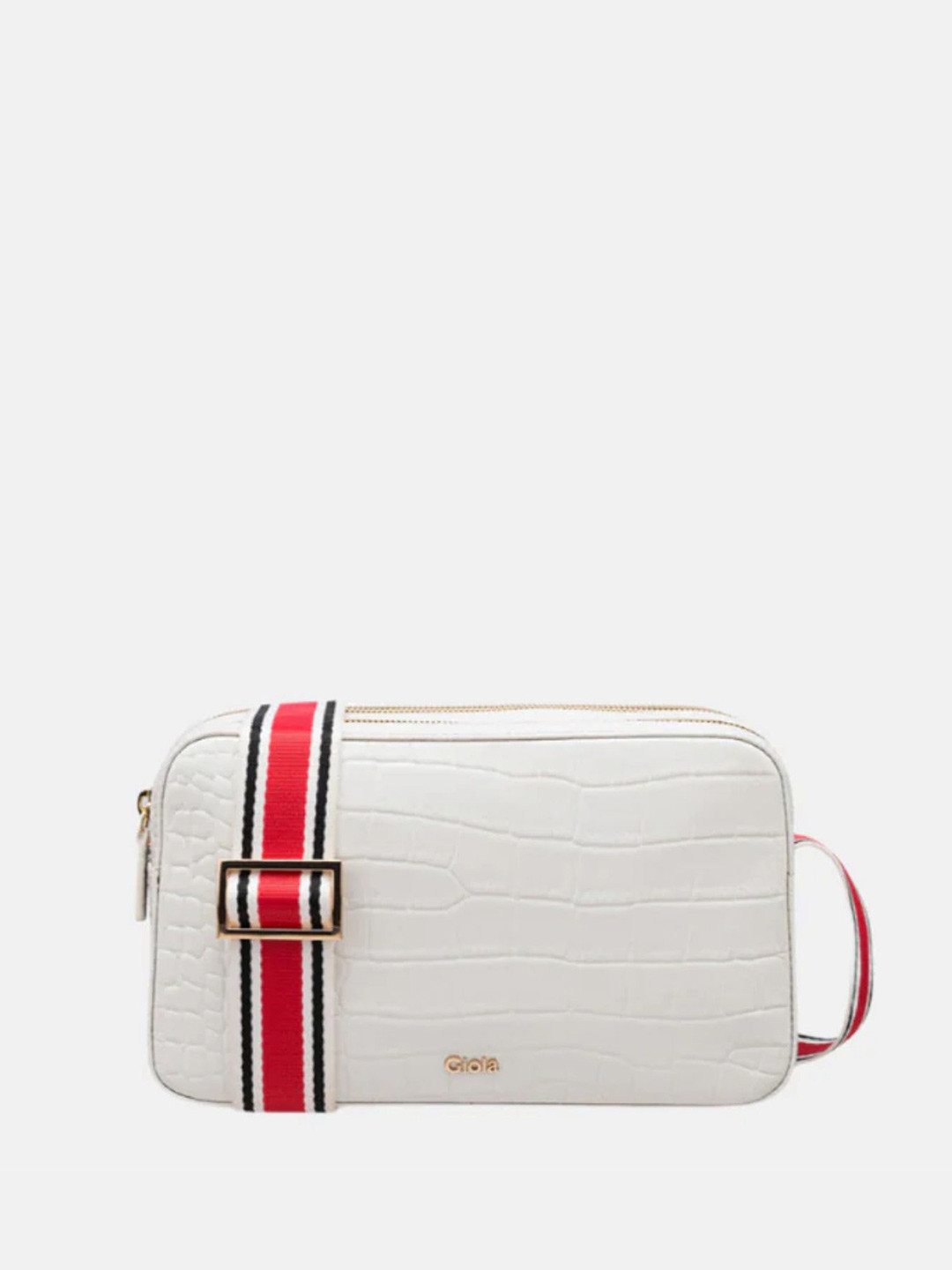 GIOIA White-R Pola-R Small Crossbody Sling Bag