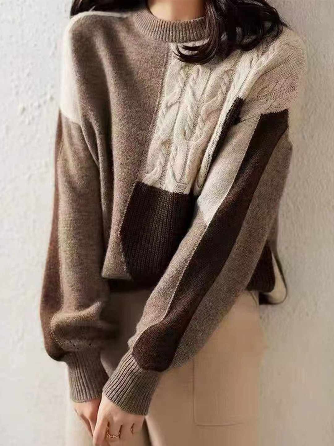 StyleCast Men Colourblocked Embellished Sweaters