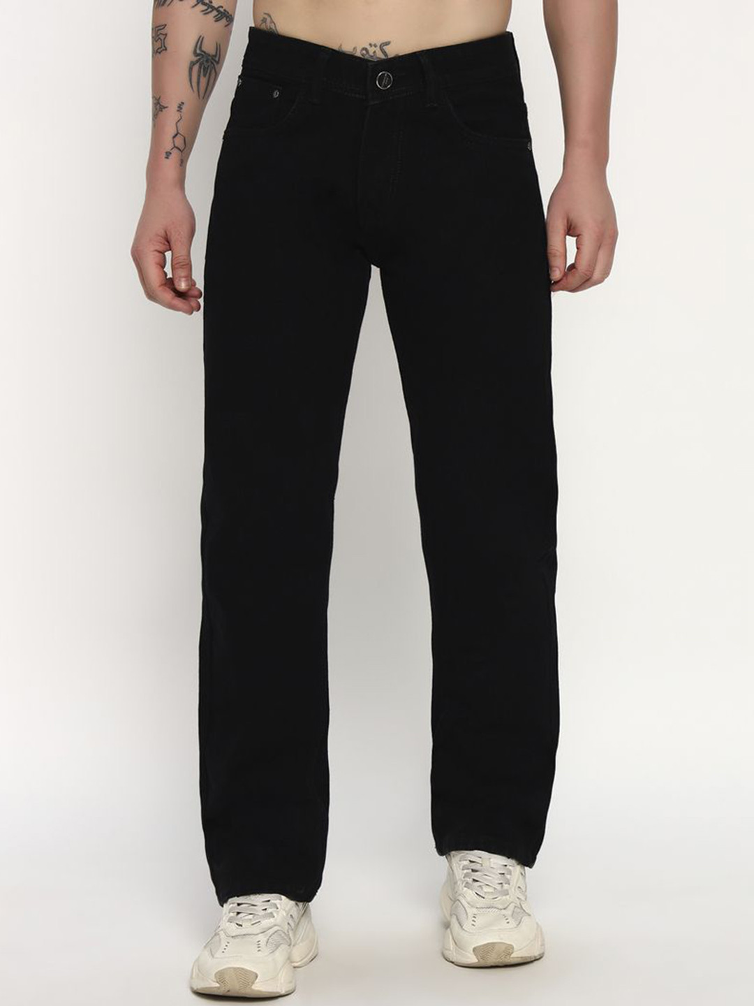 JAIN TEXTILES DELHI Men Regular Fit Mid-Rise Jeans