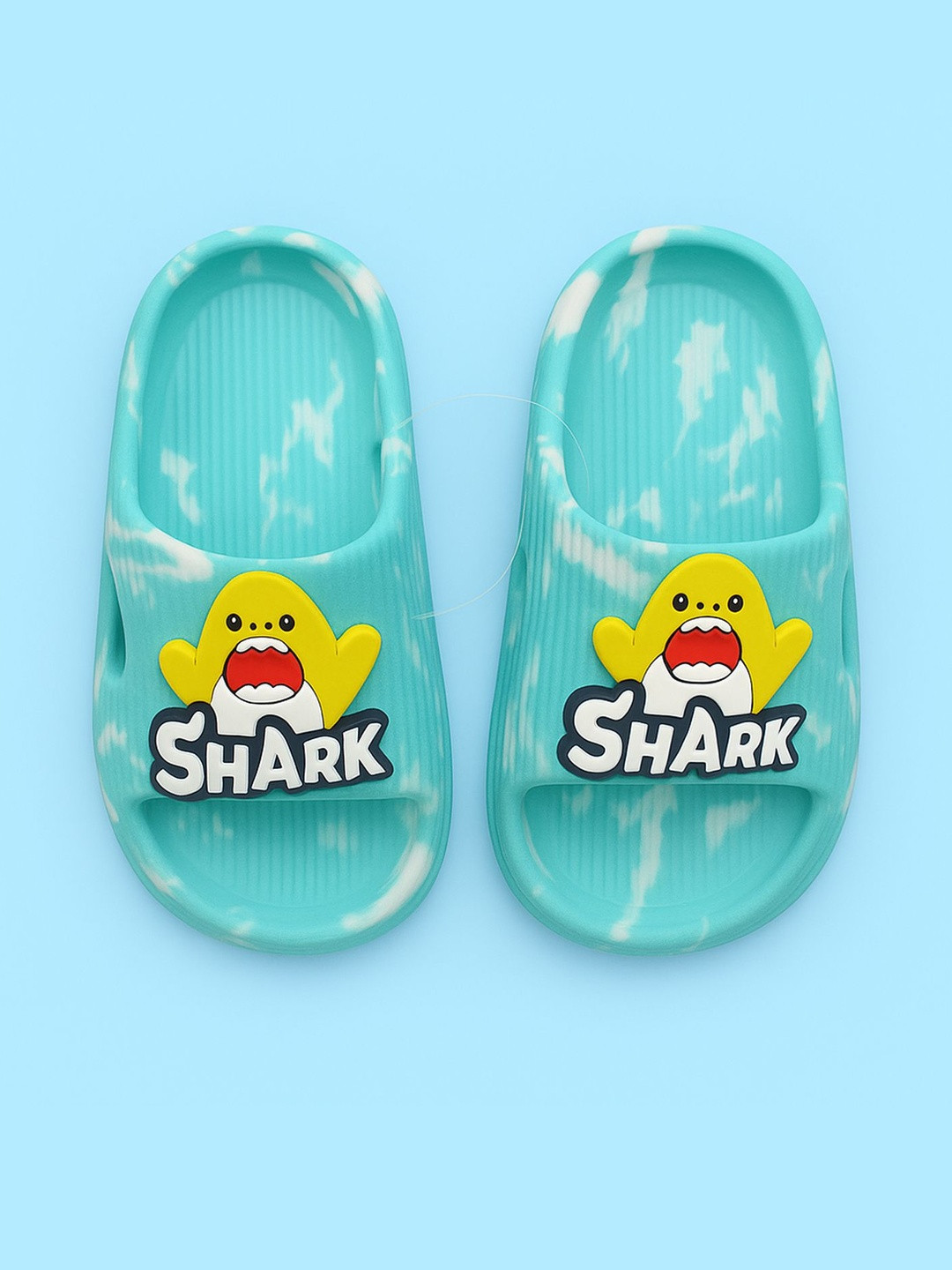 ONFEET Unisex Kids Sea Green Slip-On Sandals