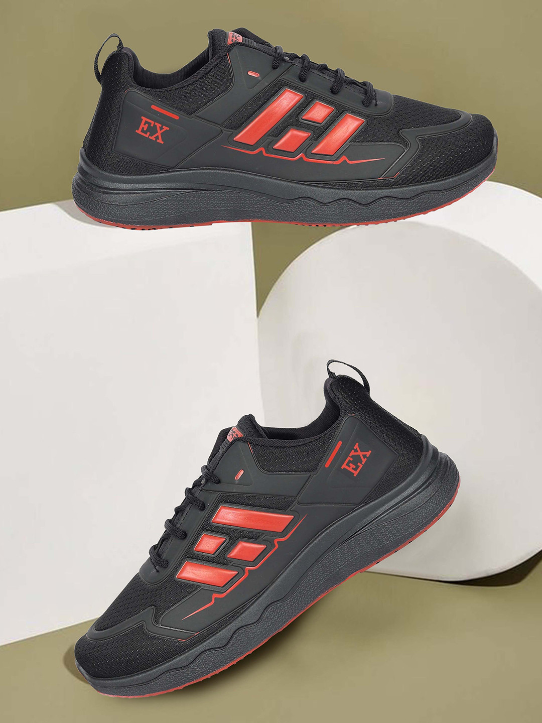 K Footlance Men Running Non-Marking Shoes