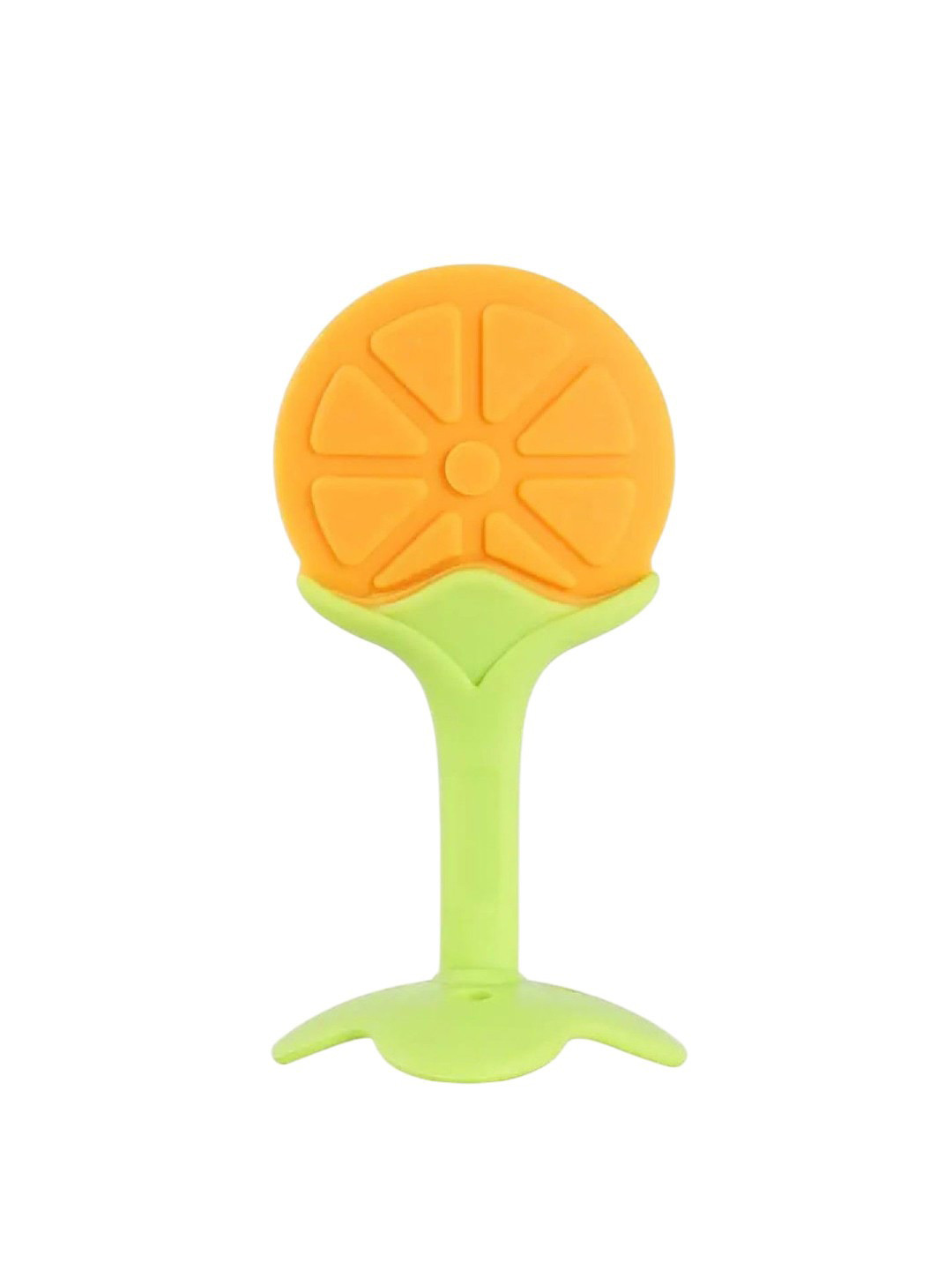 Kalra Magic Kids Yellow & Green BPA-Free Fruit Shaper Small Teether