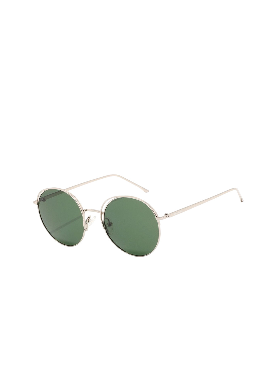 First Lens Unisex Round Sunglasses with Polarised and UV Protected C10396-Gold