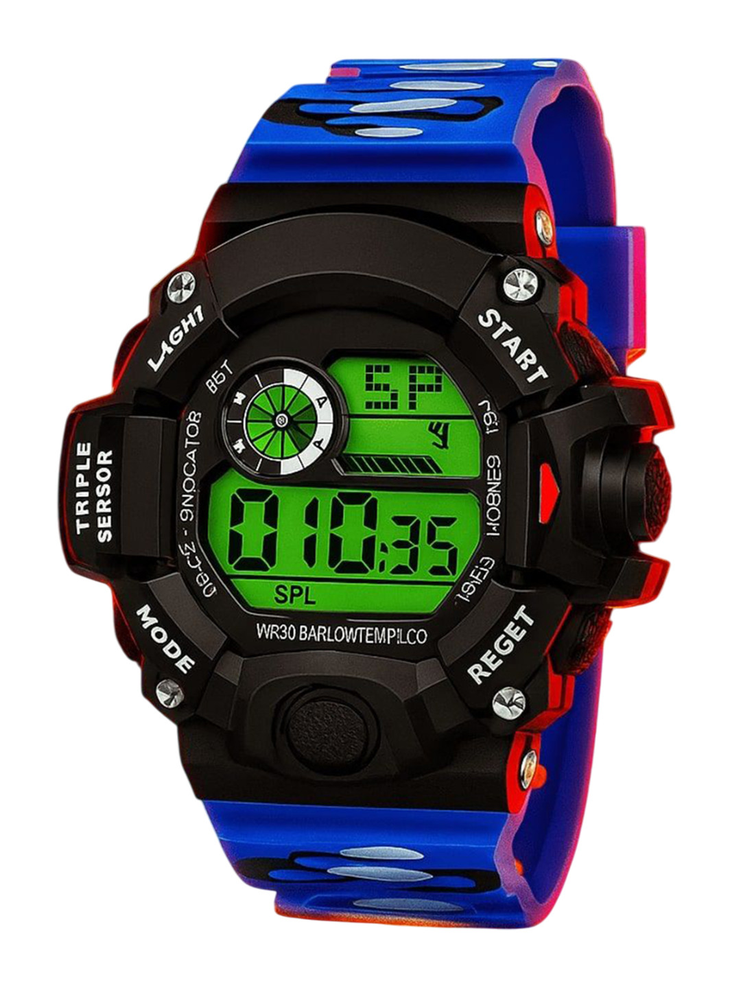 SWADESI STUFF Kids Dial & Straps Analogue Automatic Watch ARMY BLUE 2030