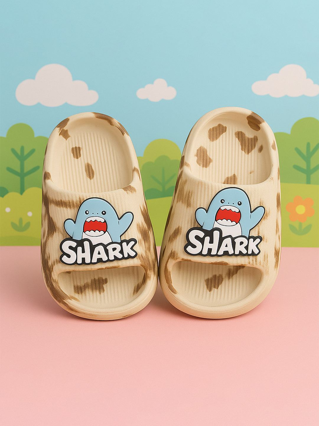 Smartots Kids Indoor Outdoor Casual Eva Shark Sliders