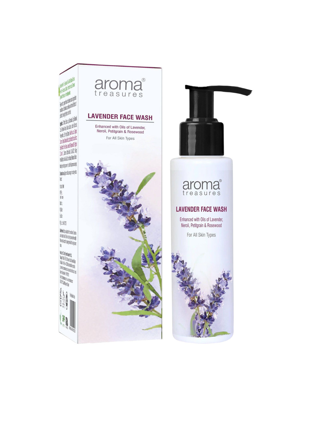 Aroma Treasures Lavender Face Wash- 100 ml