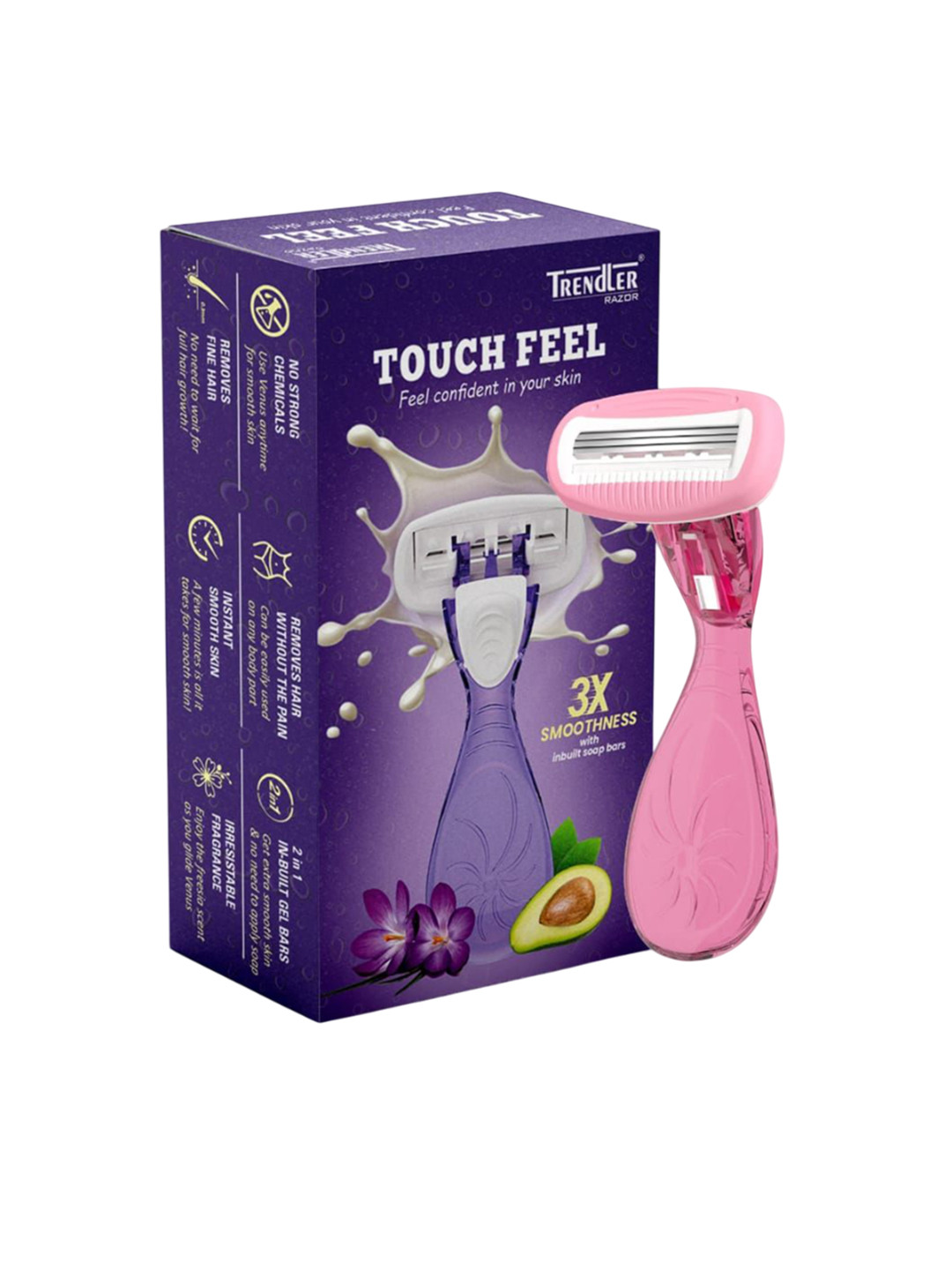TRENDLER Touch Feel Travel Razor