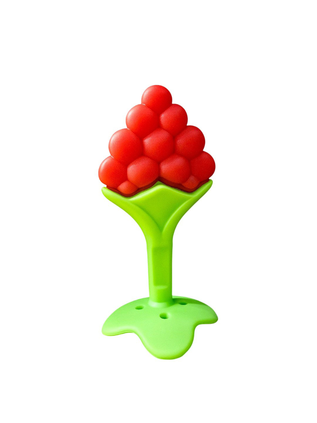 Kalra Magic Kids Red & Green Fruit Shape Baby Teether