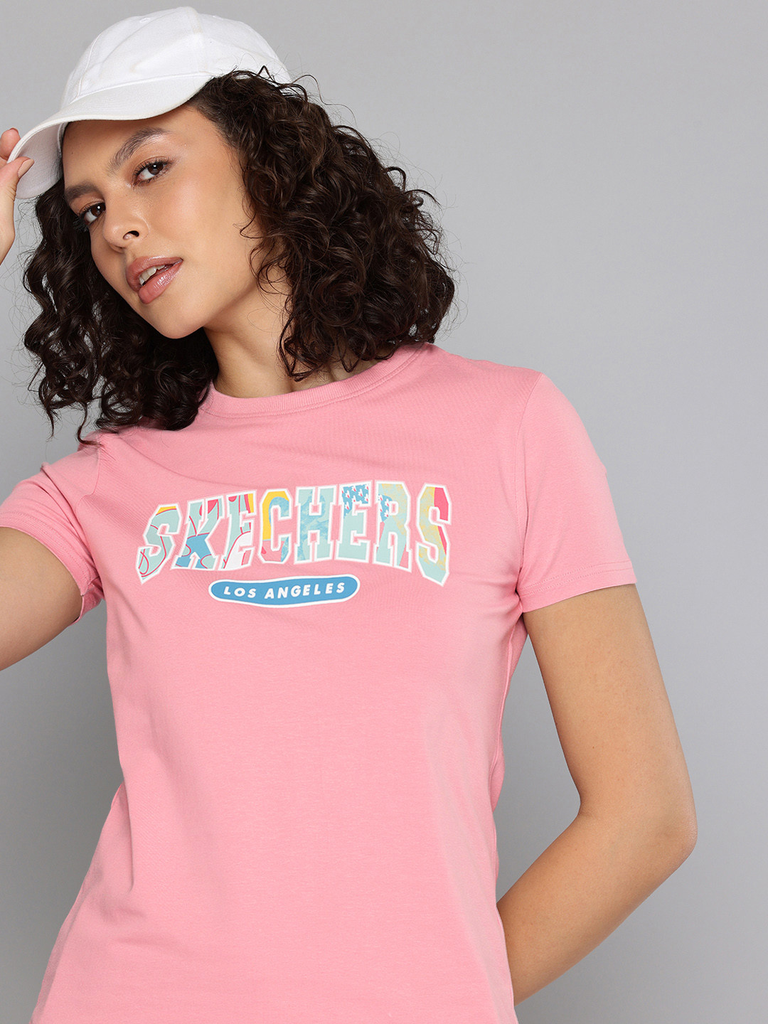 Skechers Women Varsity Doodle Tshirt