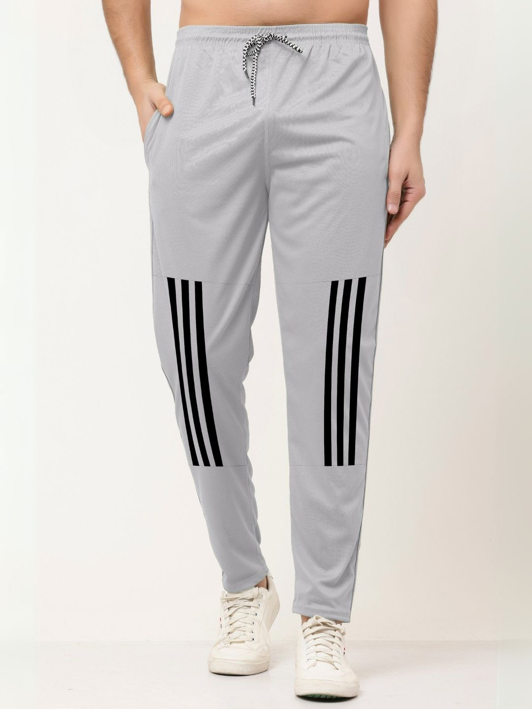 MaverIQ Men Mid-Rise Straight Fit Rapid-Dry Track Pants
