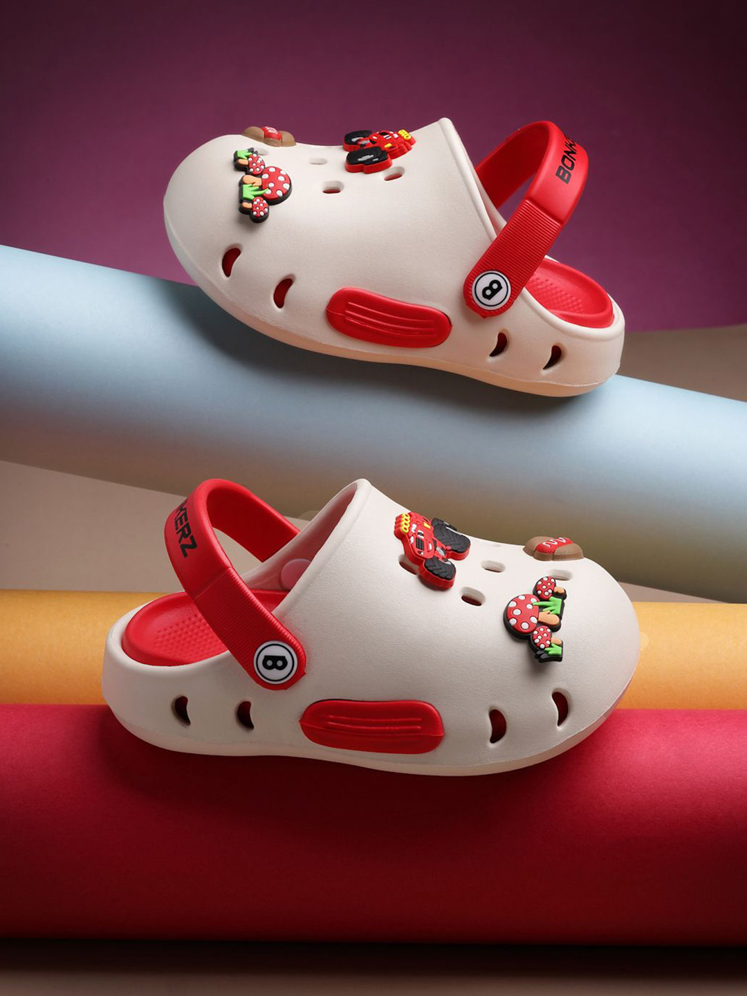 Bonkerz Kids Embellished Clogs Flip Flops