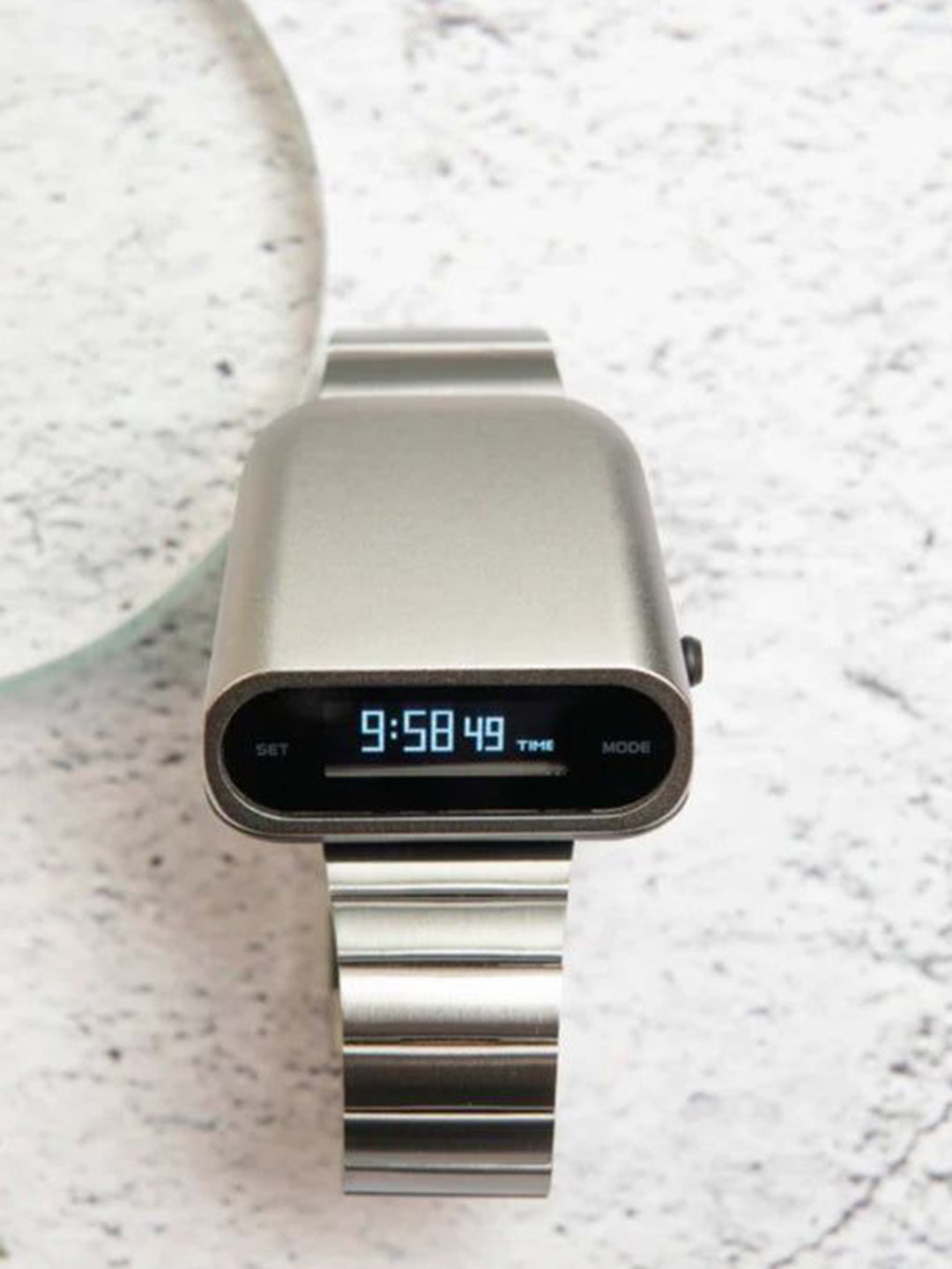 ZAADRAN Unisex Bracelet Style Straps Analogue Automatic Watch Gladiator Metallic Silver