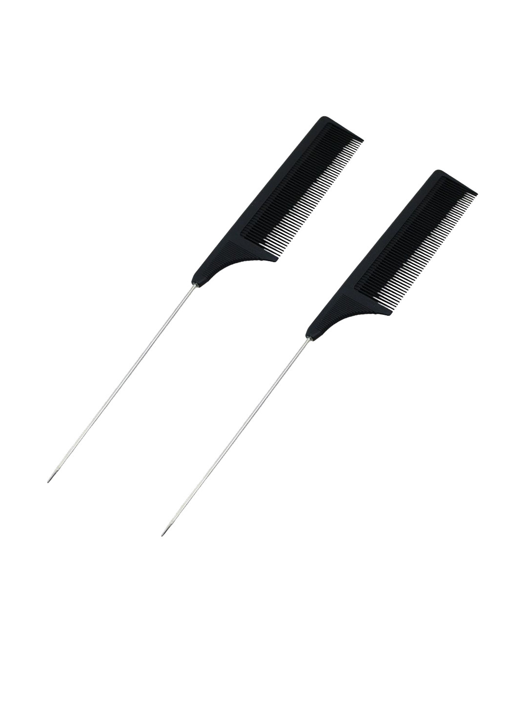 Adhvik Set Of 2 Carbon Fiber Antistatic (06700) Combs