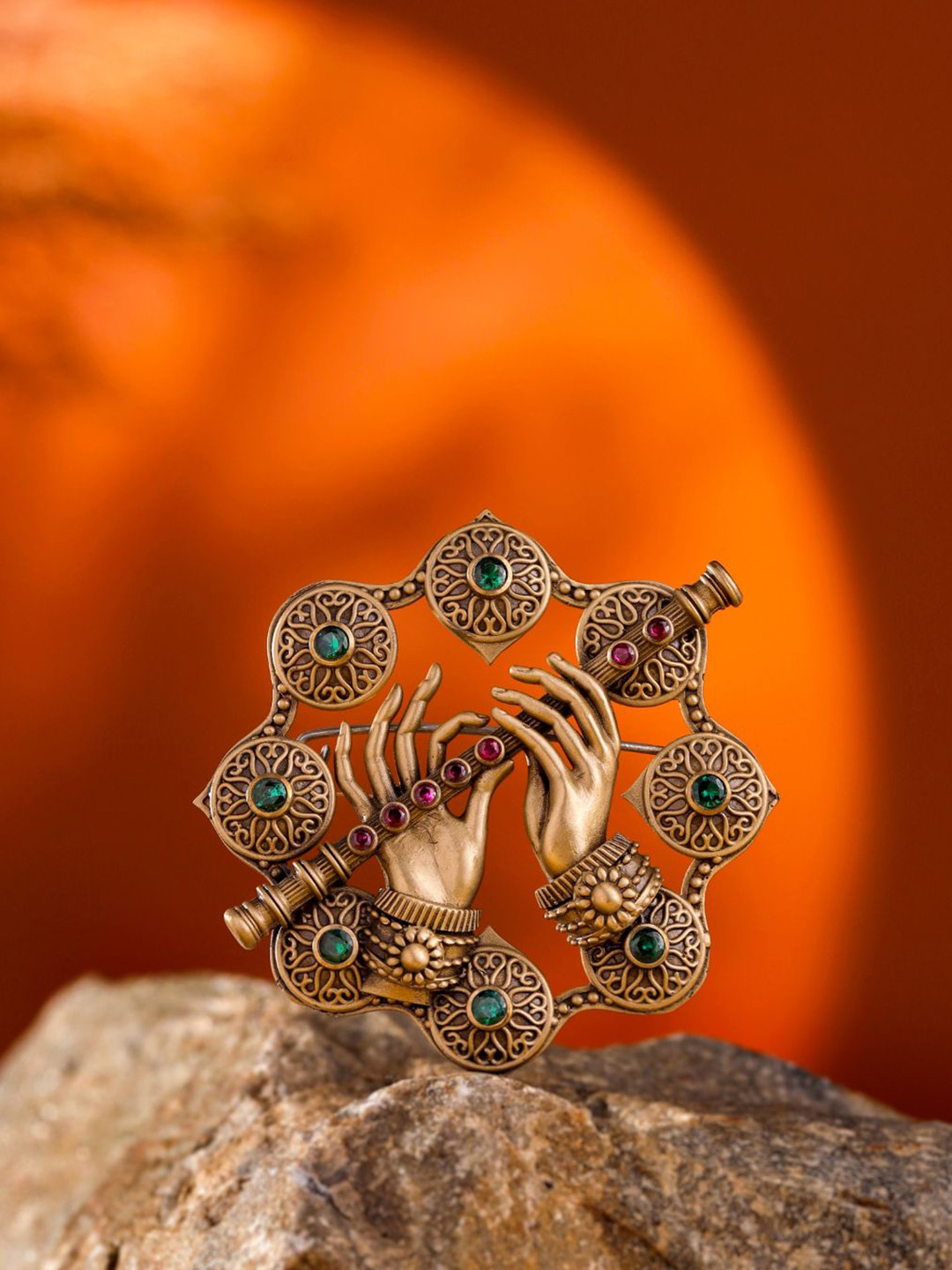 COSA NOSTRAA Men Divine Grace Statement Brooch