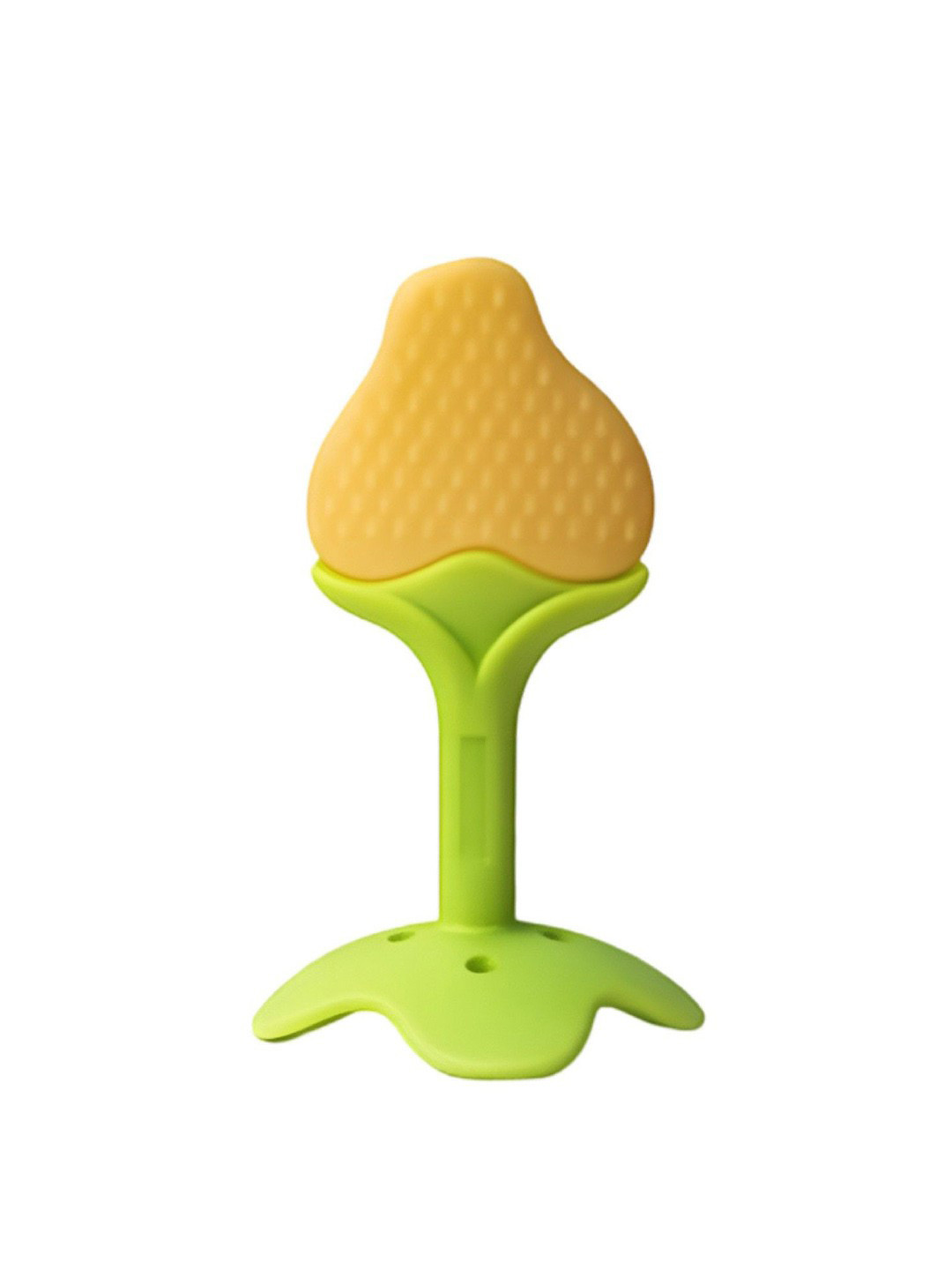 Kalra Magic Yellow & Green BPA-Free Fruit Shaper Small Teether