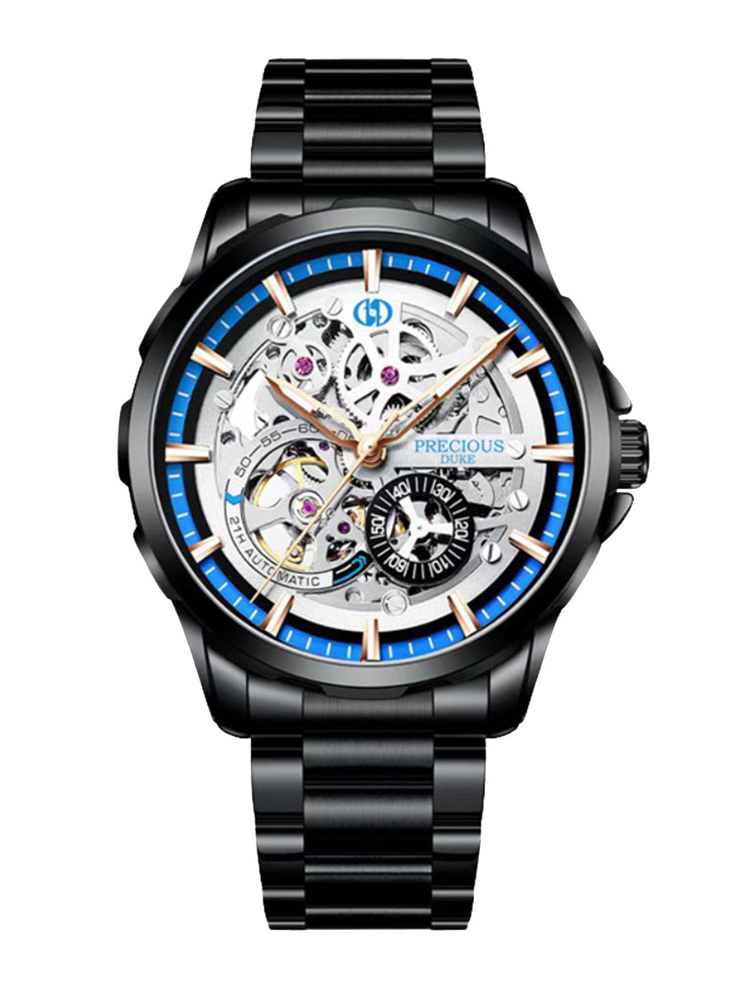 Precious Duke Men Analogue Motion Powered Watch PD_818285942243_White_71