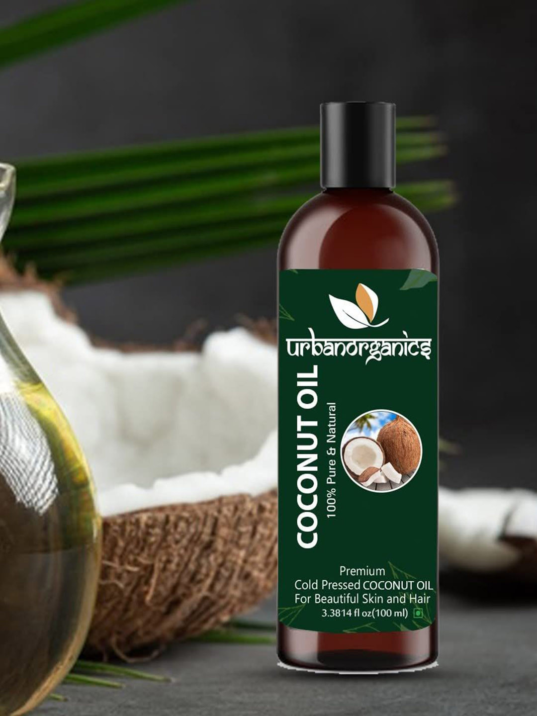 Urbanorganics Pure Coconut Hair Oil 100 ml