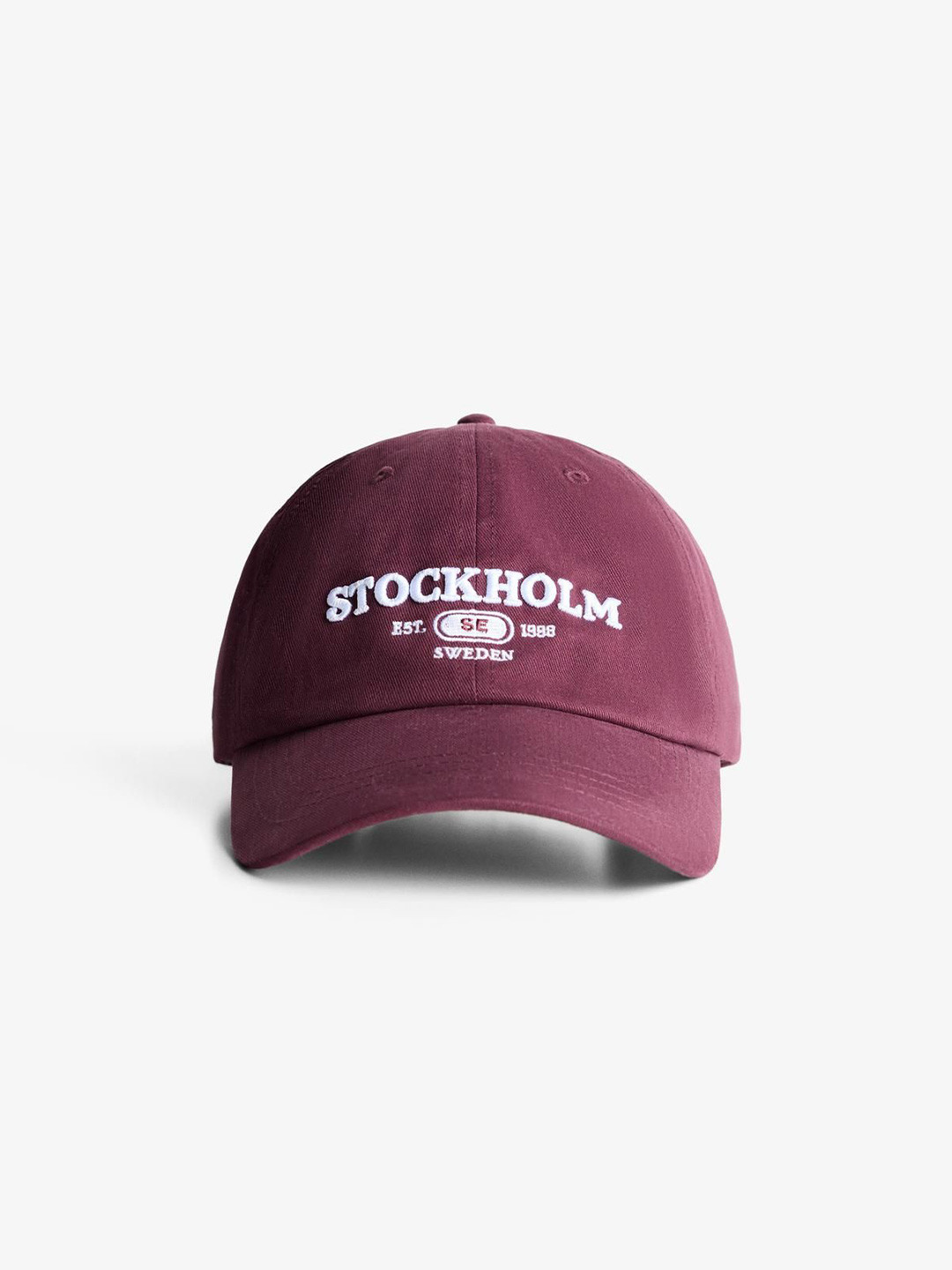 Bershka Embroidered Cap