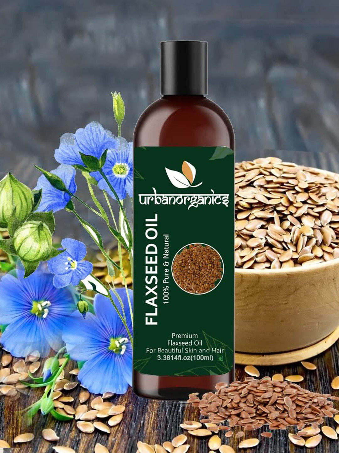 Urbanorganics Flaxseed Hair Oil 100 ml