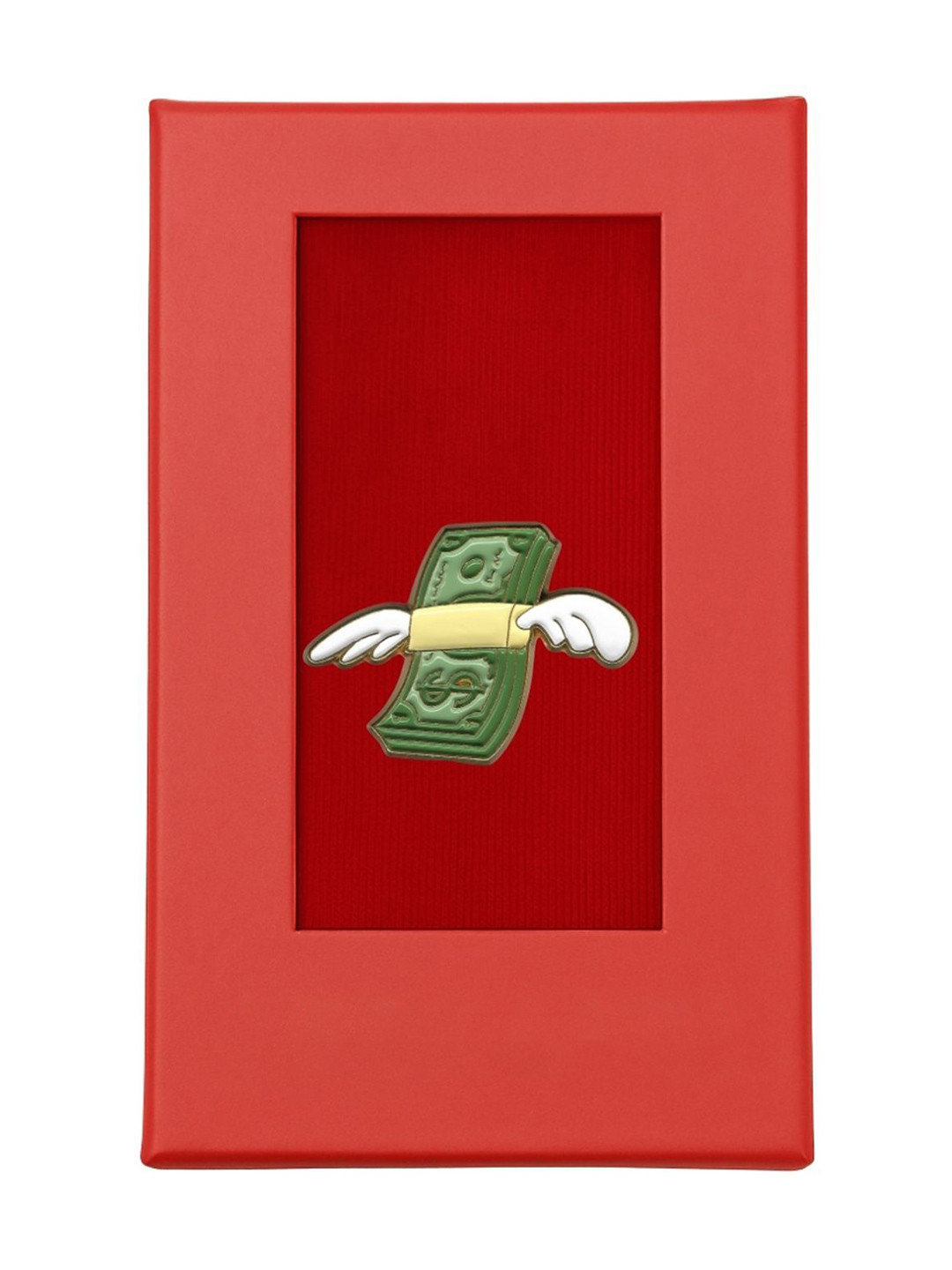 Leonardi Unisex Flying Dollar Minimal Brooch