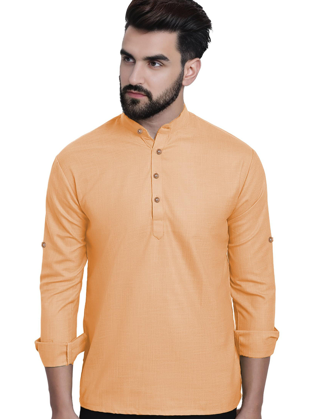 DaReal Men Cotton Thread Work Kurta