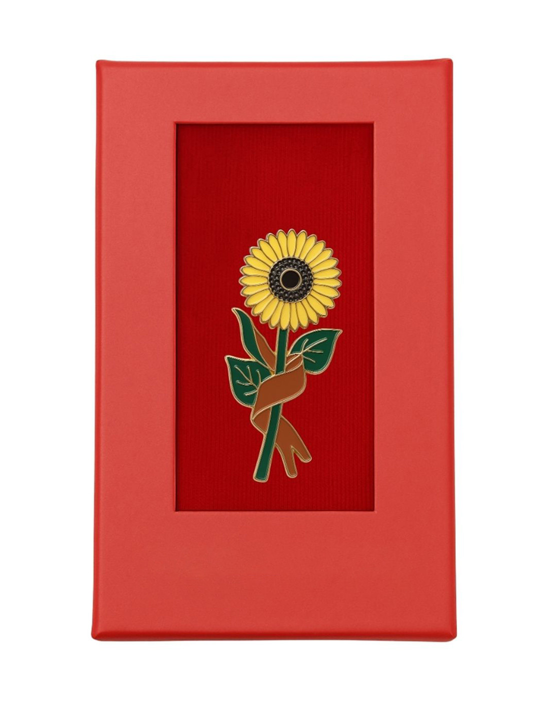 Leonardi Unisex Sunflower Minimal Brooch