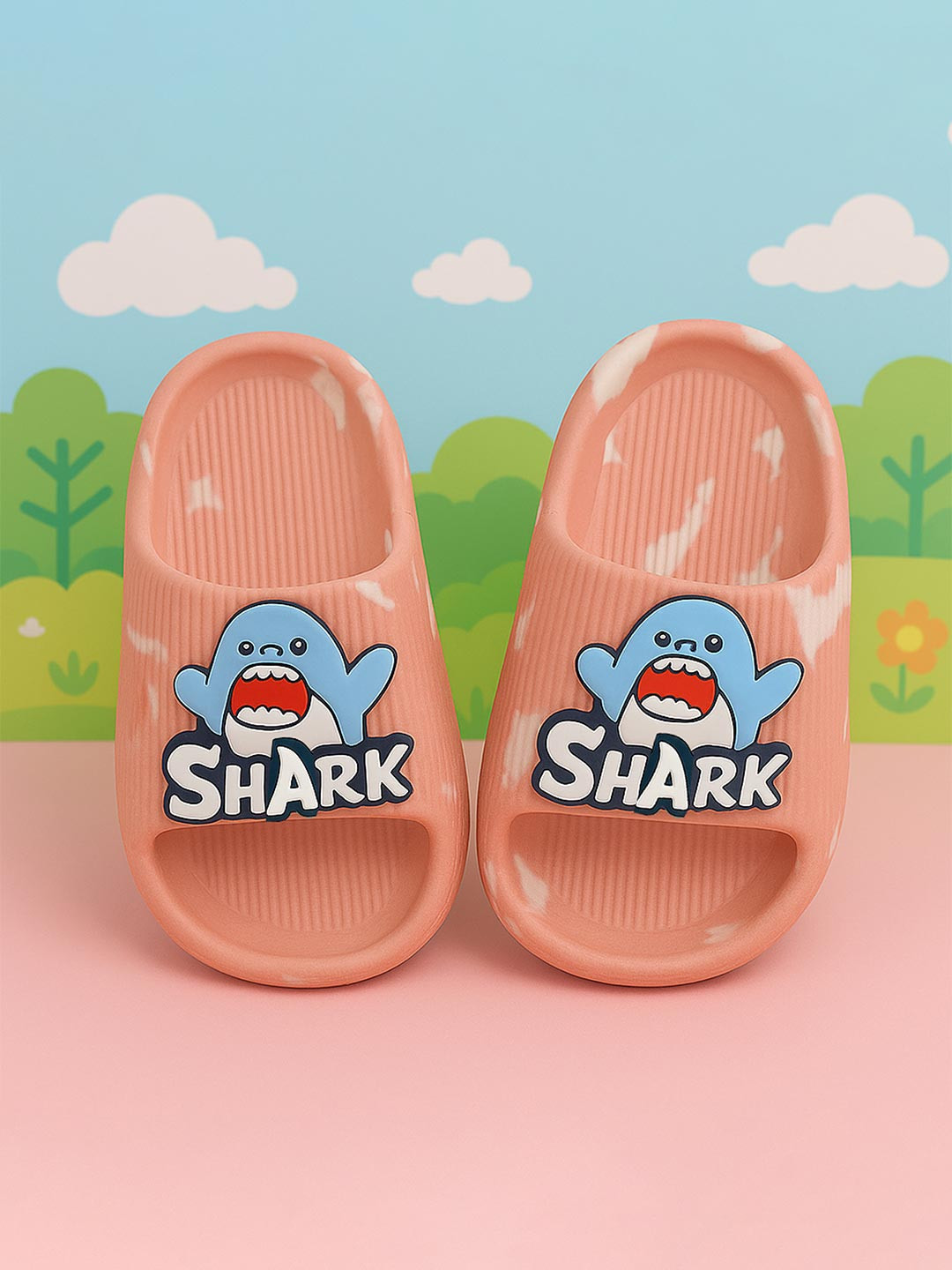 Smartots Kids Indoor Outdoor Casual Eva Baby Shark Sliders