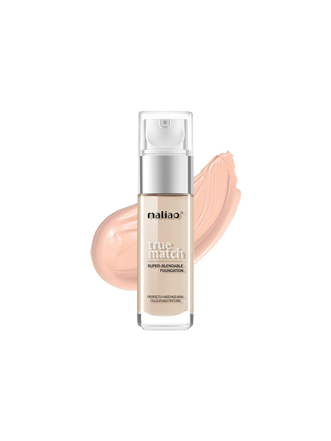 Maliao True Match Super Bendable Foundation  - 30 ml - Soft Ivory 02