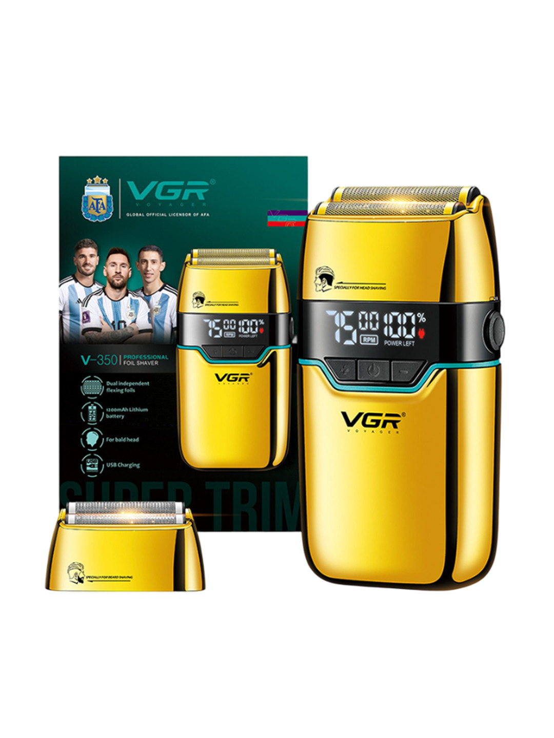 VGR V-350 Foil Shaver- Gold