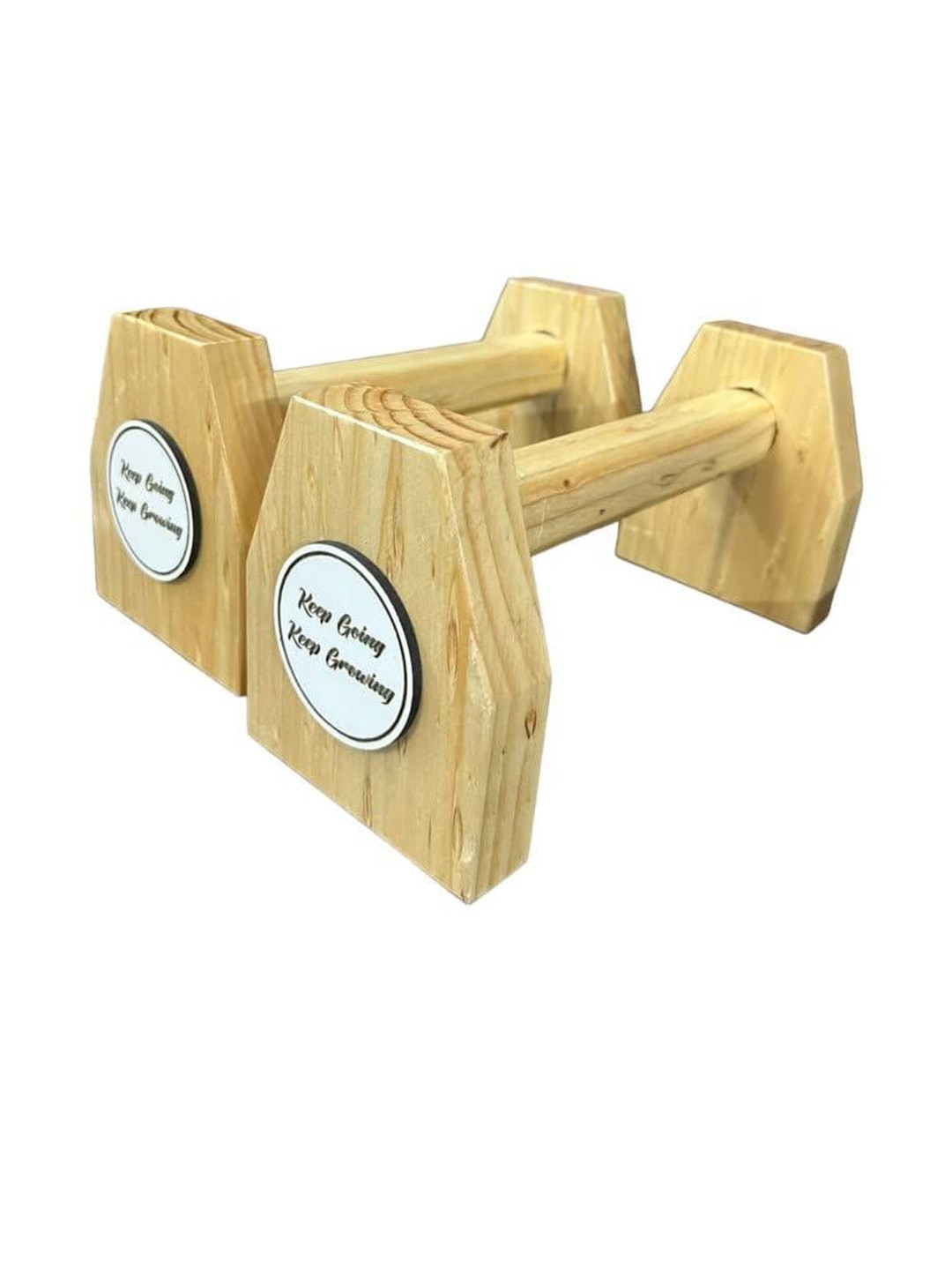 Angira handicrafts Unisex Wooden Push Up Bar Sports Equipment