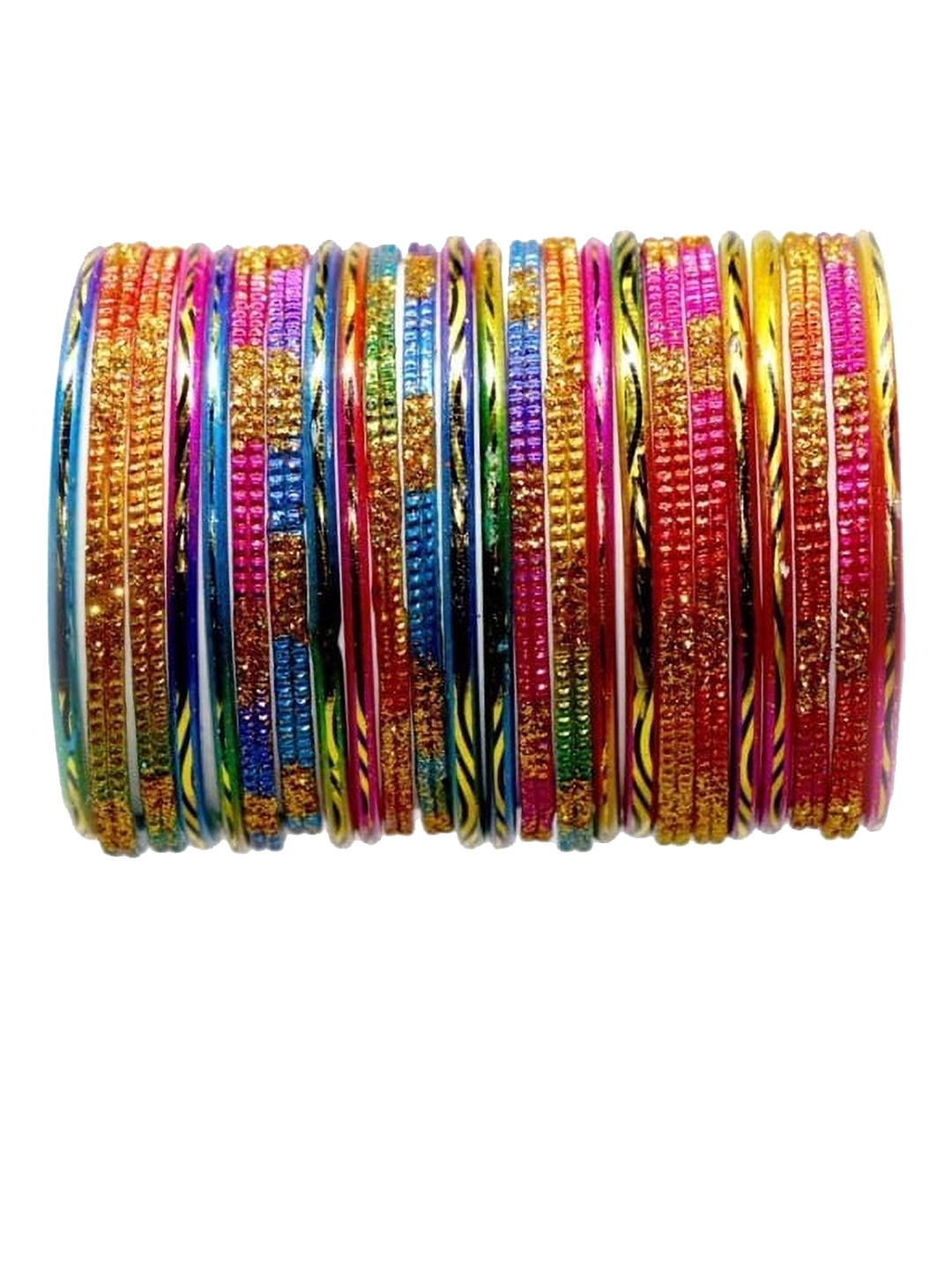 THE BLAZZE Set Of 24 Bangles