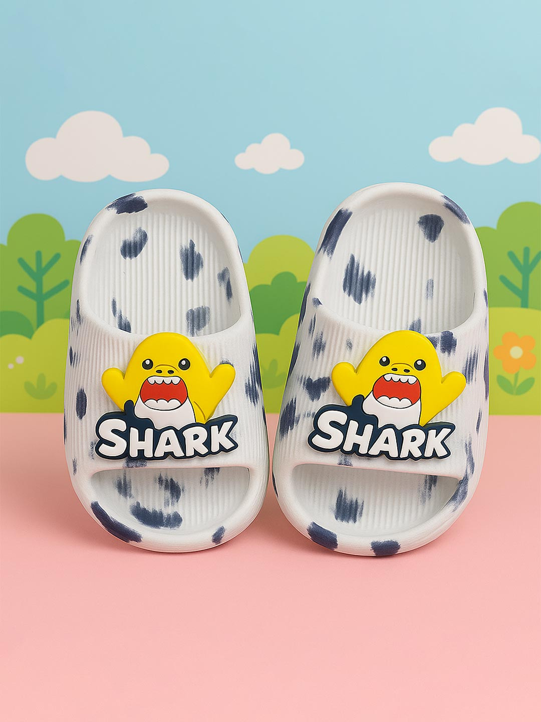 Smartots Kids Indoor Outdoor Casual Eva Shark Sliders