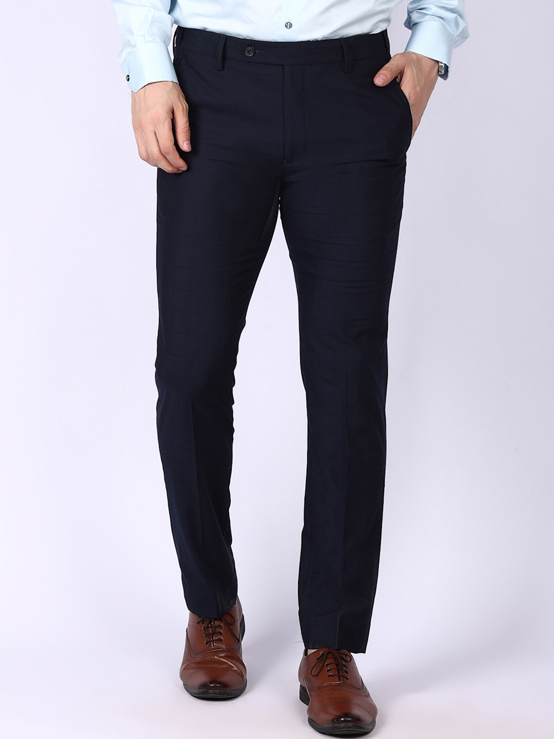 STYLES CULTURE Men Slim Fit Mid-Rise Trousers