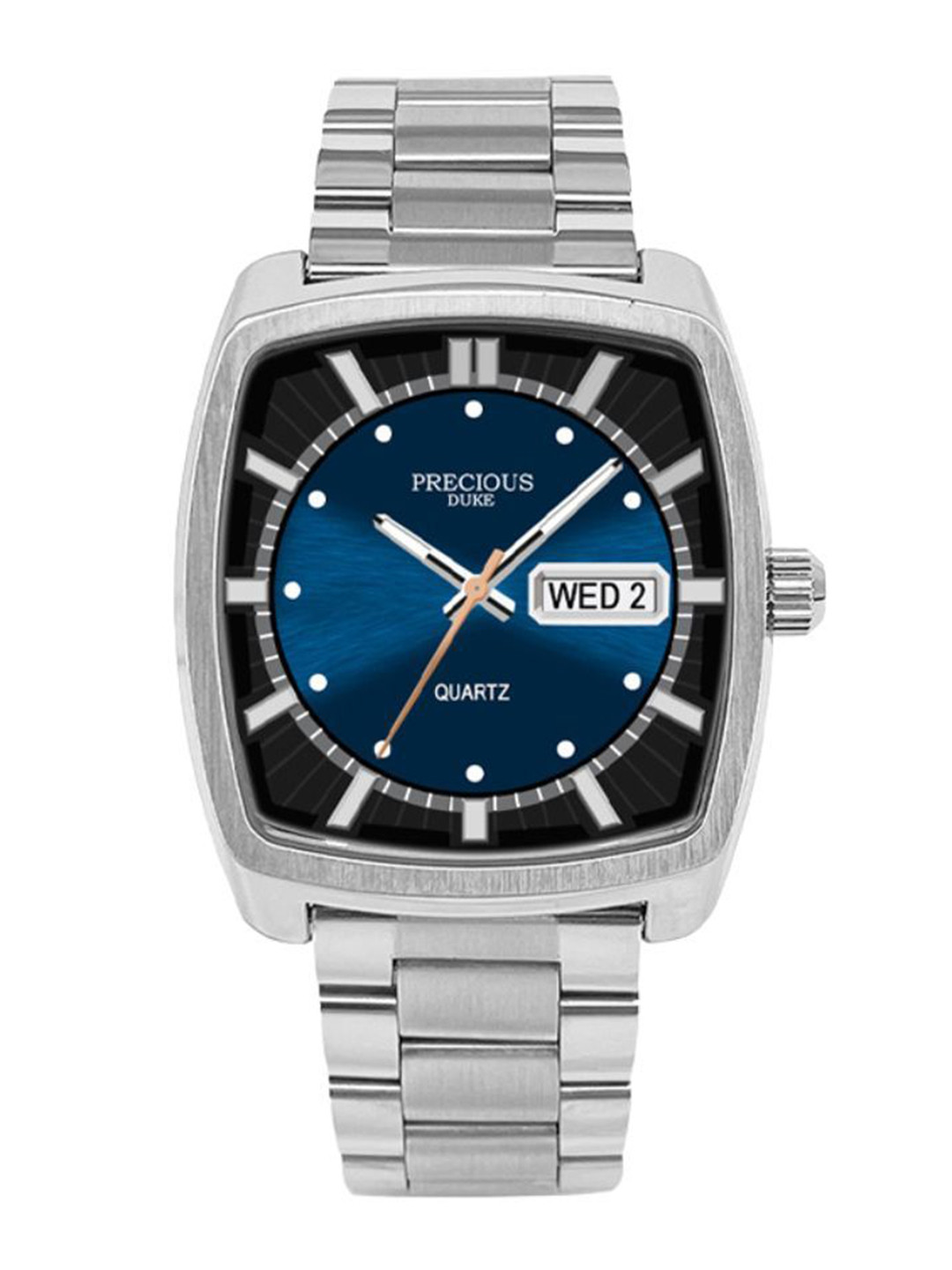 Precious Duke Men Stainless Steel Straps Analogue Watch PD_810379602276_Blue_10