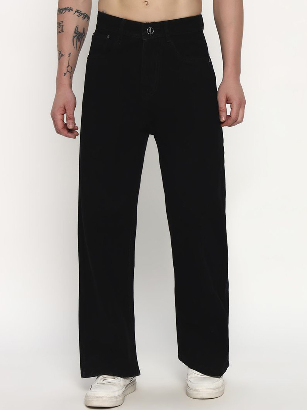 A.S..MEGA..MART Men Regular Fit Mid-Rise Clean Look Jeans