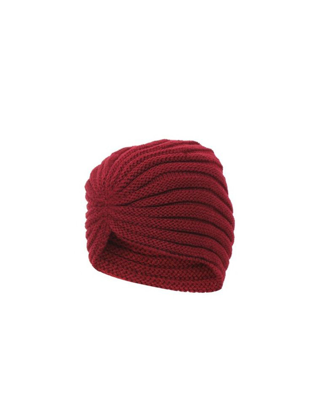 Gajraj Women Self Design Turban Style Skull Cap Beanie