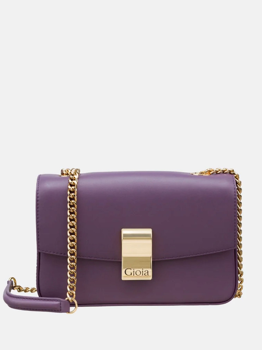 GIOIA Women Mauve Renie Solid Crossbody Leather Sling Bag