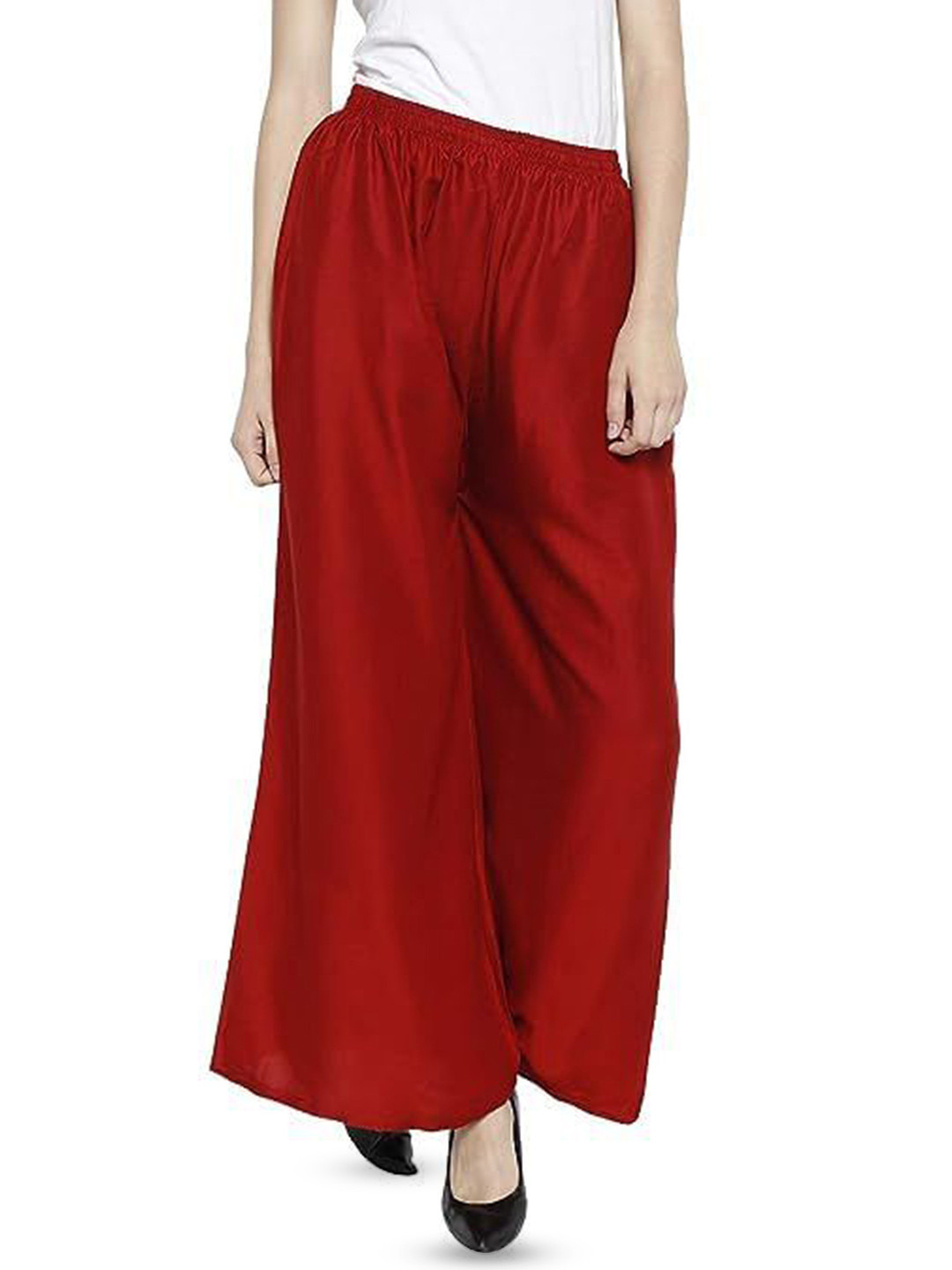 Thrifty Thread Women Flared Slip-On Palazzos