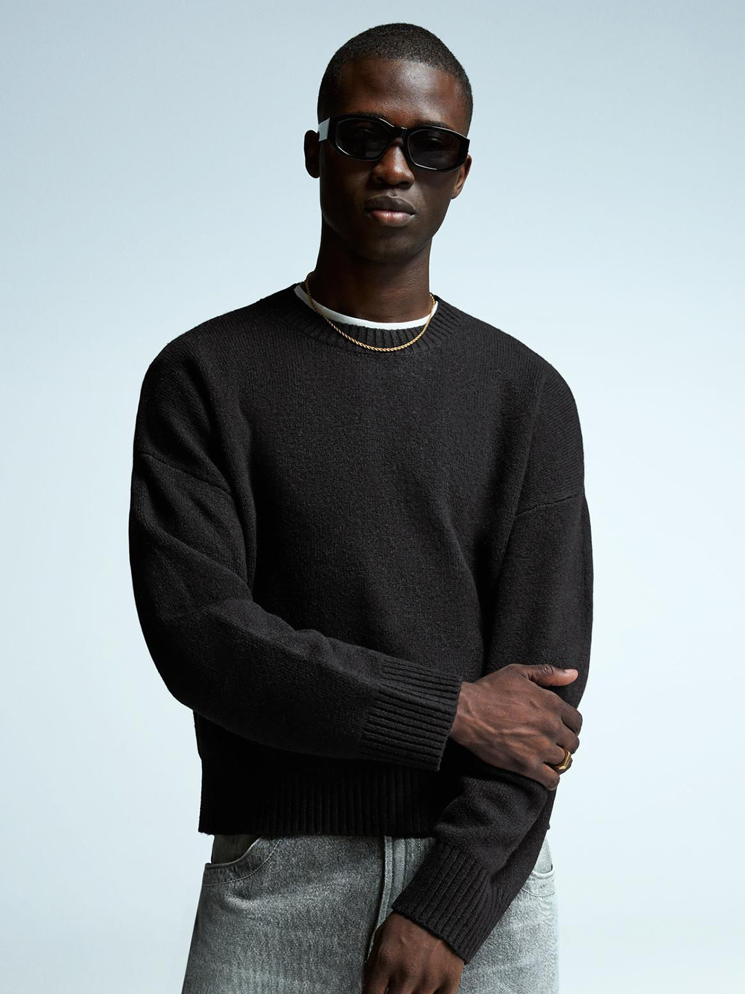 Bershka Cropped Jumper