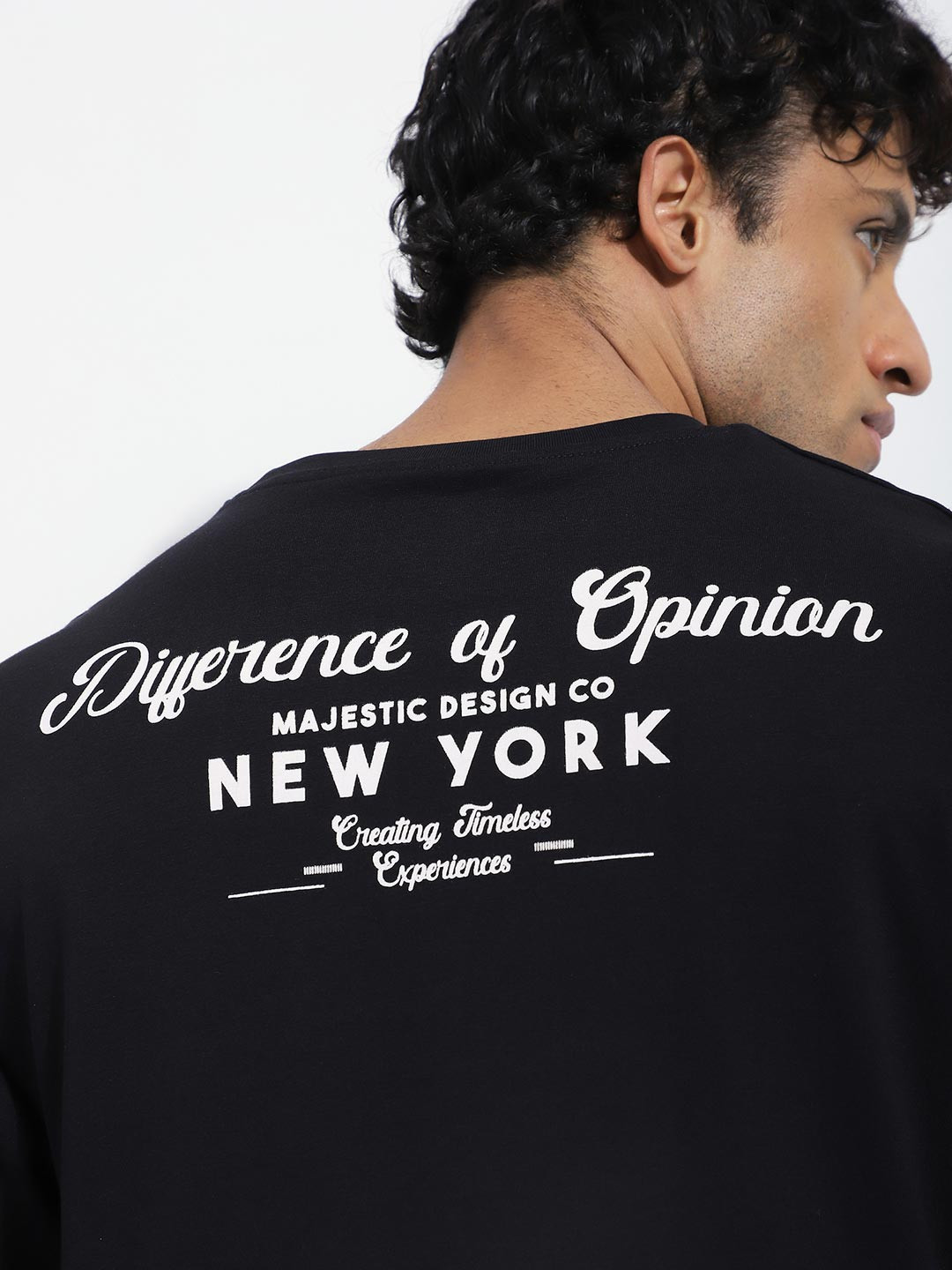 Difference of Opinion Men Oversized Short Sleeve Printed Tshirt