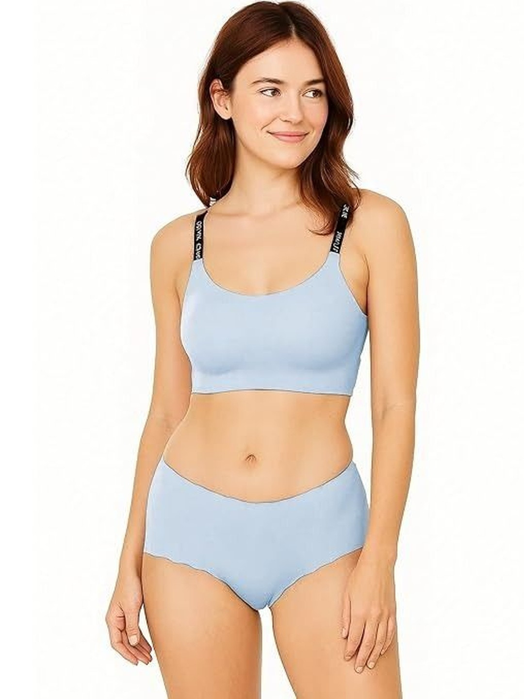 Eleg & Stilance Seamless Breathable Fit Lingerie Set