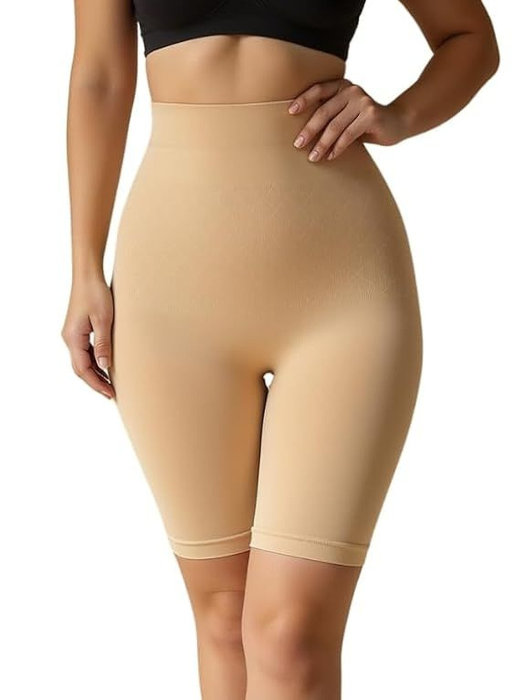 Nature thread Women Seamless High Waist Tummy Tucker & Thigh Shapewear