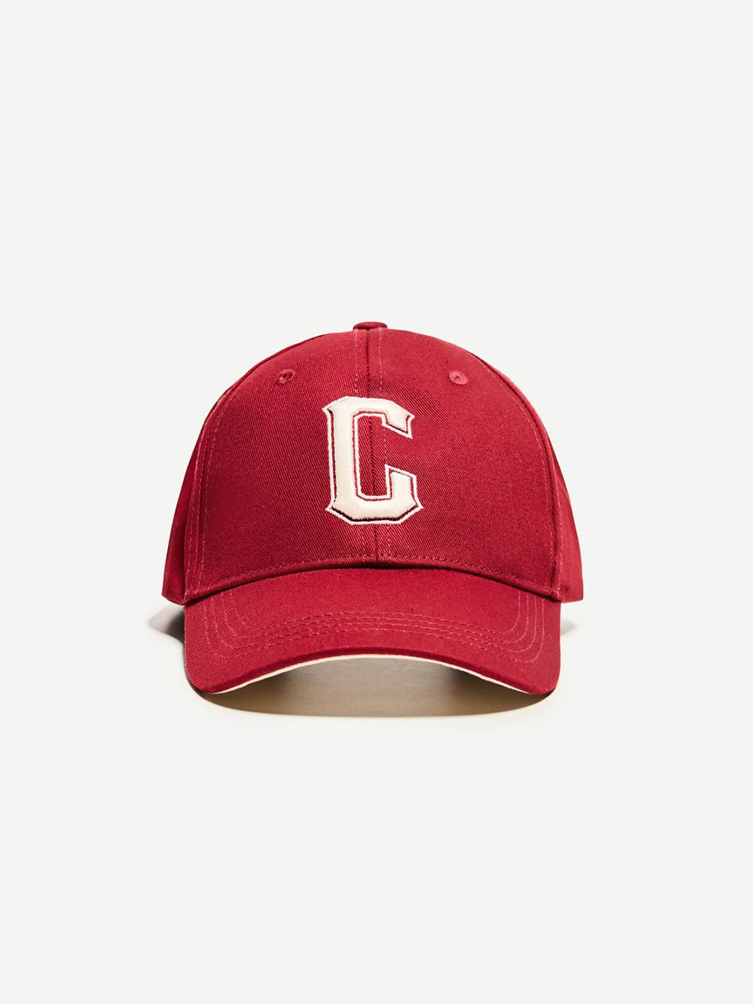 Bershka Men Embroidered Baseball Cap