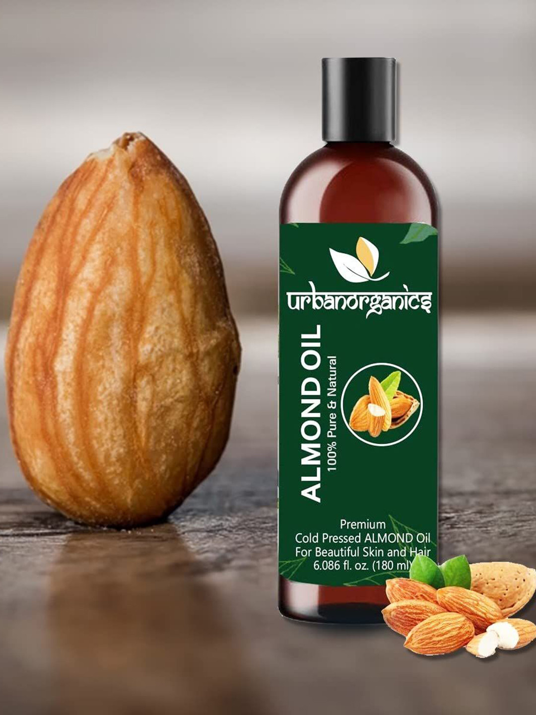 Urbanorganics Almonds Hair Oil 180 ml