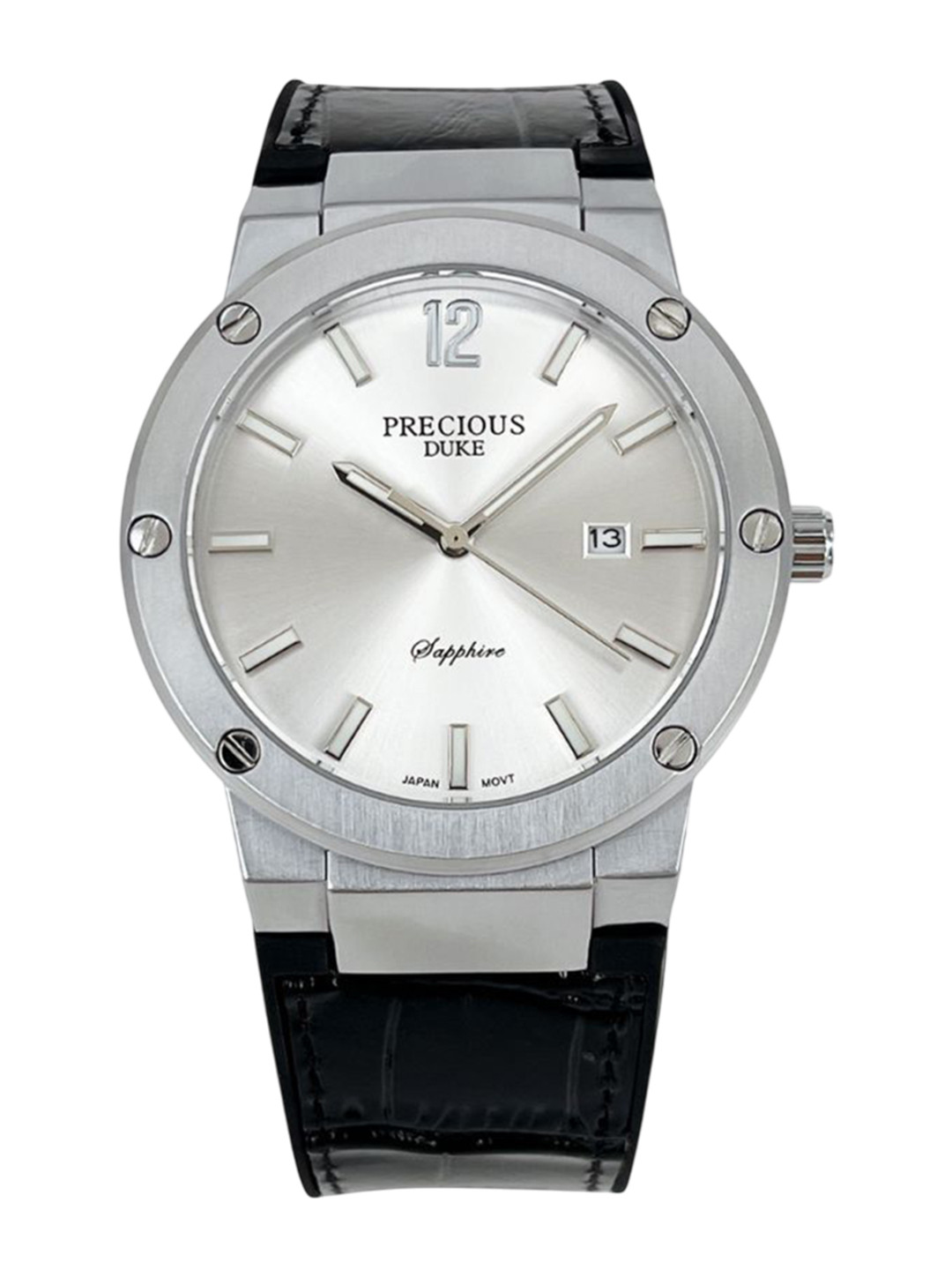 Precious Duke Men Dial & Leather Straps Analogue Watch PD_849272237484_White_29